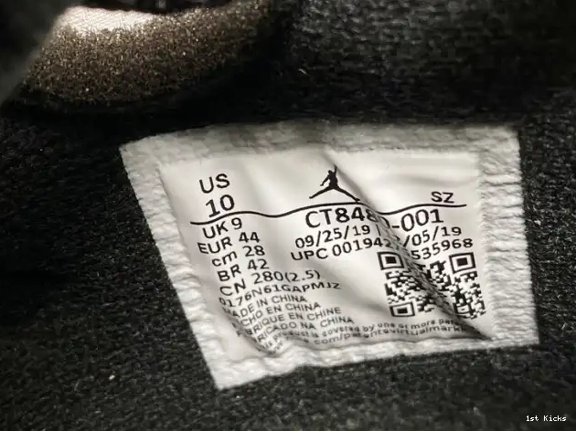 1st Kicks Jordan Black 5 CT8480-001 Off-White x Air 0502
